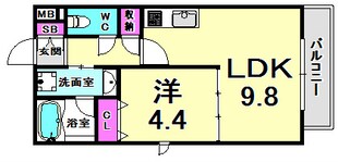 ヴィラージュMの物件間取画像